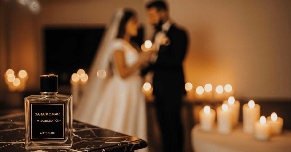 Luxury wedding perfume experience by Abeer Dubai